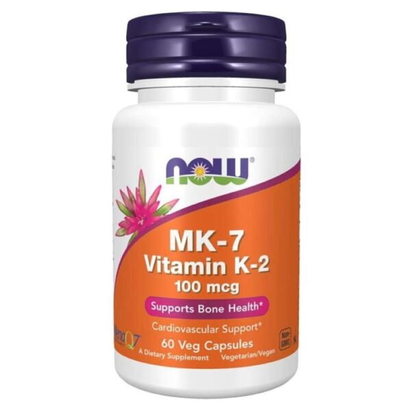 NOW VIT.K-2(MK-7)100 MCG X 60CPS