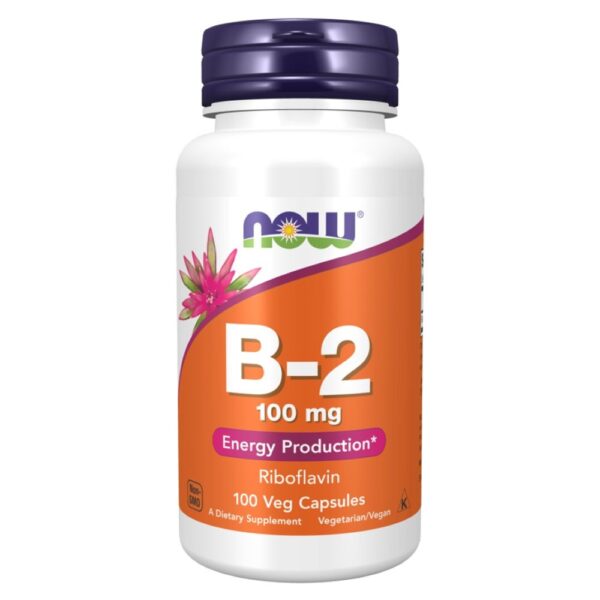 NOW VITAMIN B-2 100MG X 100CPS