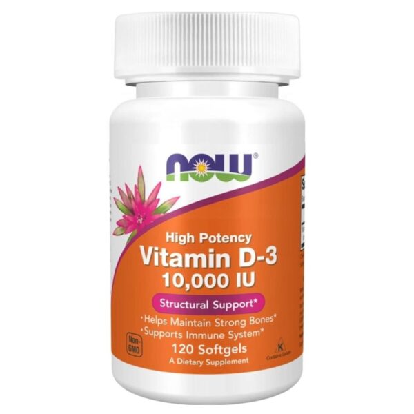NOW VIT-D 10000 IU CPS. X 120