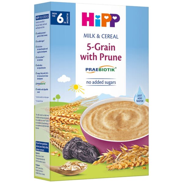 HIPP 2918 KASA 5 ZITARKI SO SLIVA 250 G
