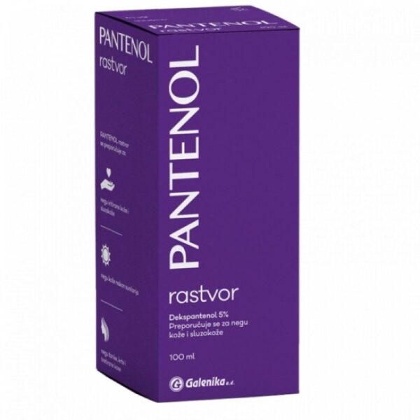 PANTENOL RASTVOR 5% 100ML