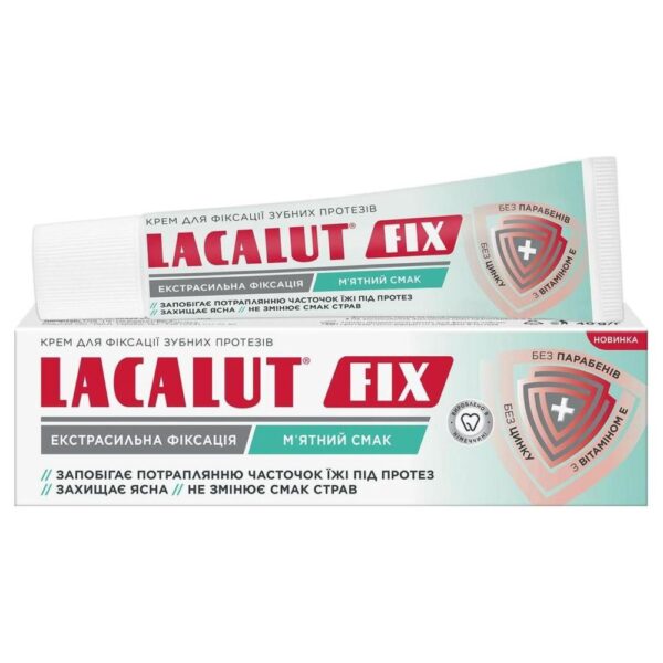 LACALUT FIKS MINT ADHEZIVEN KREM 40 G