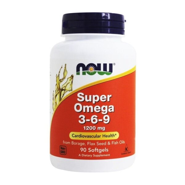 NOW SUPER OMEGA3-6-9 1200MG X 90 CPS