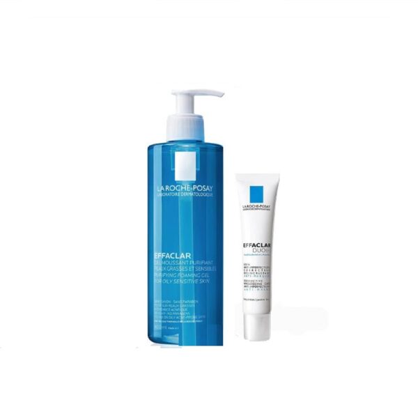 LA ROCHE SET EFFACLAR DUO CREAM 40ML + EFF.GEL 400ML