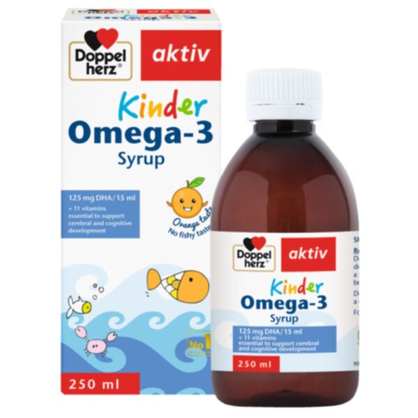 DOPPELHERZ KINDER OMEGA 3 SIR. 250ML