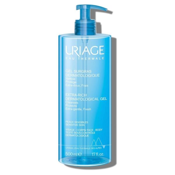 URIAGE DERMATOLSKI GEL EXTRA RICH ZA LICE I TELO 500ML