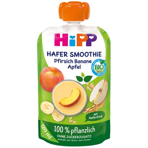 HIPP 84007 SMOOTHIE OVES PRASKA BANANA 120ML