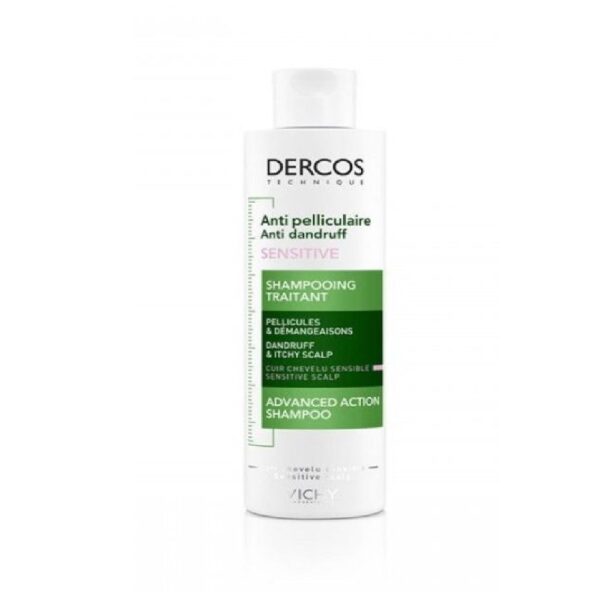 VICHY M3533100 ANTIDANDRUF SENSITIVE SHAMPOO 200ML