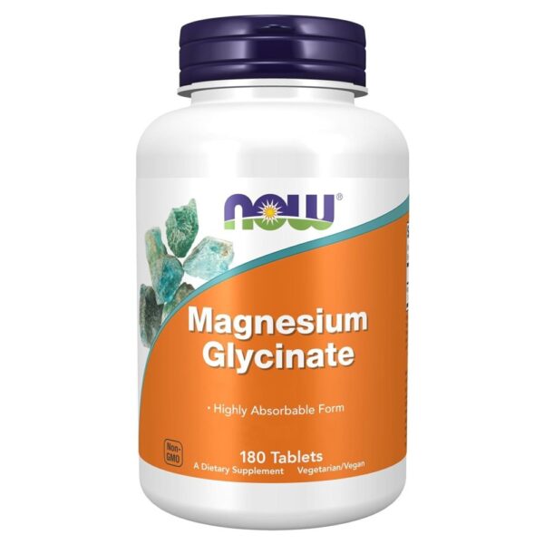 NOW MAGNESIUM GLYCINATE X 180TBL