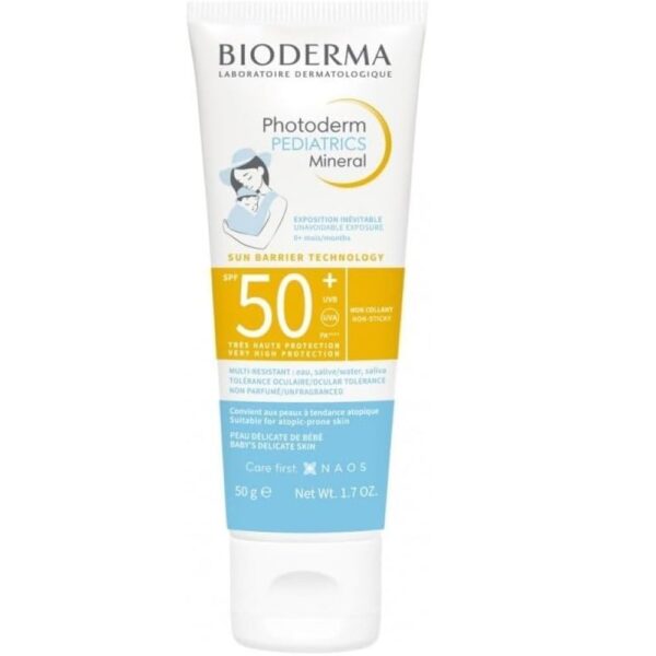 BIODERMA PHOTODERM BABY MINERAL SPF50+ KREM 50GR