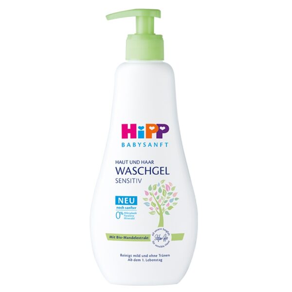 HIPP 90121 SREDSTVO ZA KAPENJE KOSA-TELO 400ML