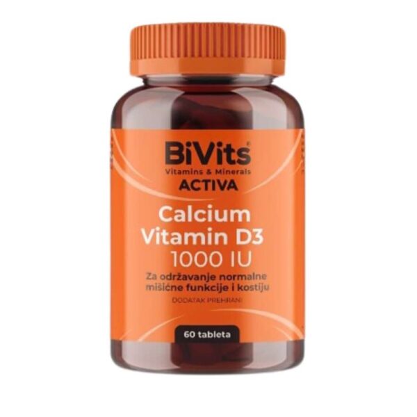 BIVITS CA+D3 1000IU. TBL. X 60