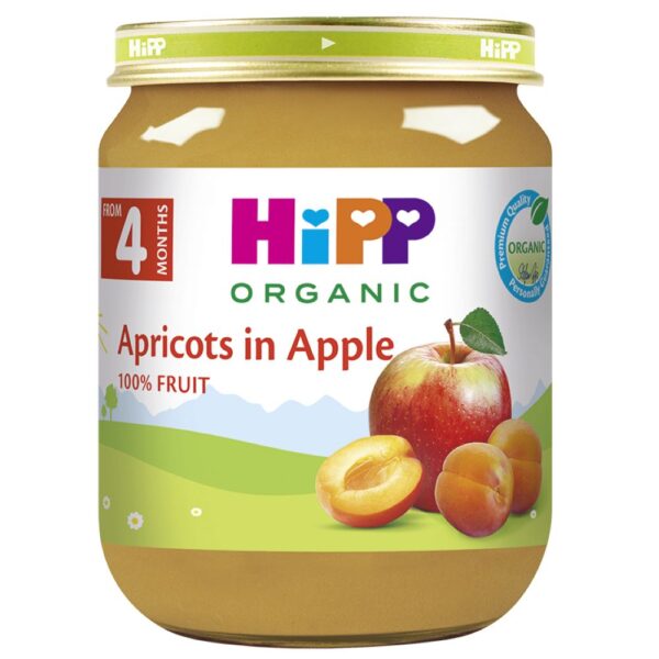 HIPP 4221 KAJSIJA VO JABOLKO 125GR.