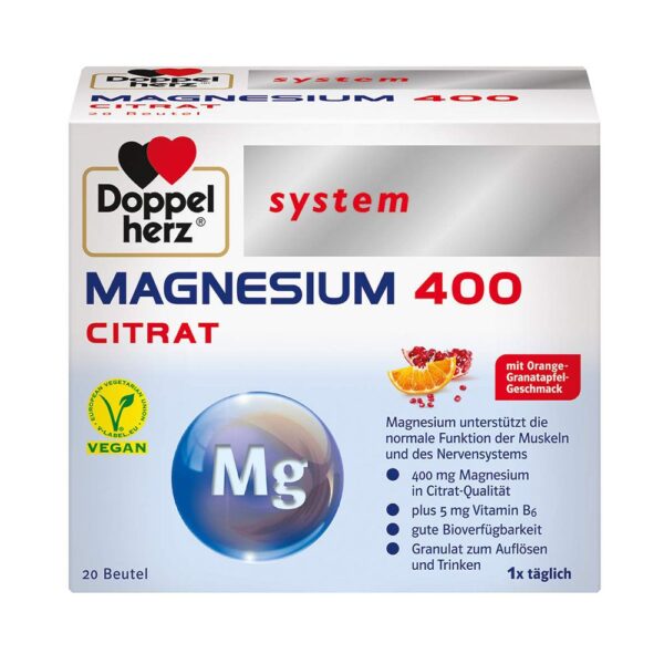DOPPELHERZ MAGNEZIUM CITRAT X 20 GRANULI