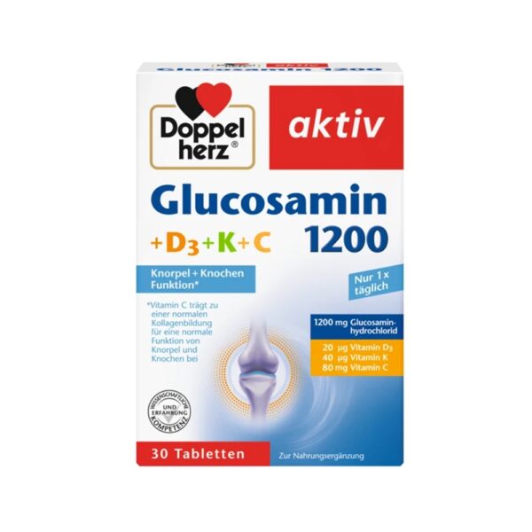 DOPPELHERZ GLUCOSAMIN 1200 x 30