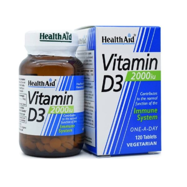 VITAMIN D3 2000IU TBL.X 120