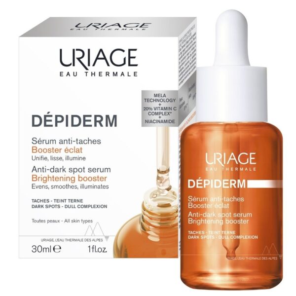 URIAGE DEPIDERM SERUM BOOSTER PROTIV TEMNI DAMKI NA KOZATA 30 ML