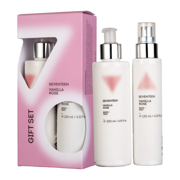 SEVENTEEN SET VANILLA ROSE мист 125мл + млеко 200мл