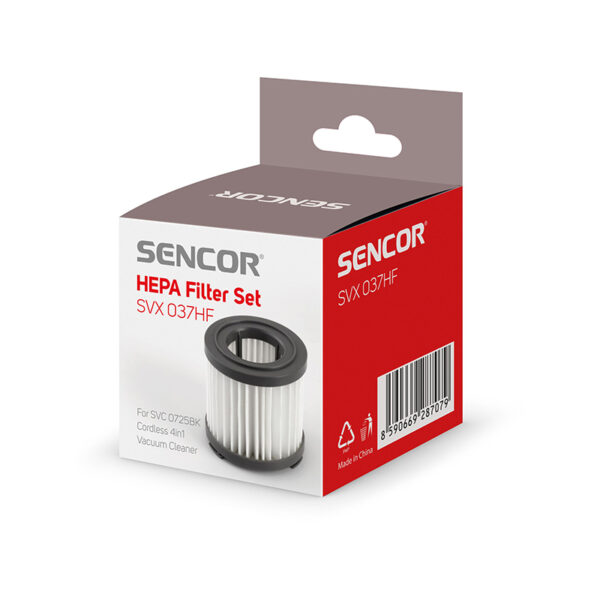 SENCOR HEPA филтер SVX 037HF за SVC 0725BK/SVC8725GD