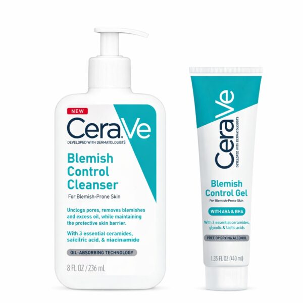 CERAVE SET BLEMISH CLEANSER 236ml + BLEMISH CONTROL GEL 40ml